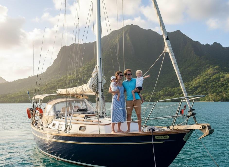 Navigation en voilier - préparation d'une année sabbatique